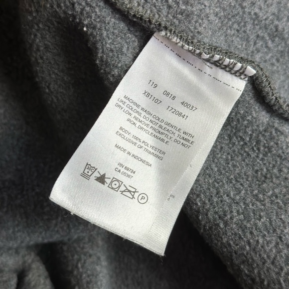 Columbia grey kids fleece jacket - Picture 4 of 5